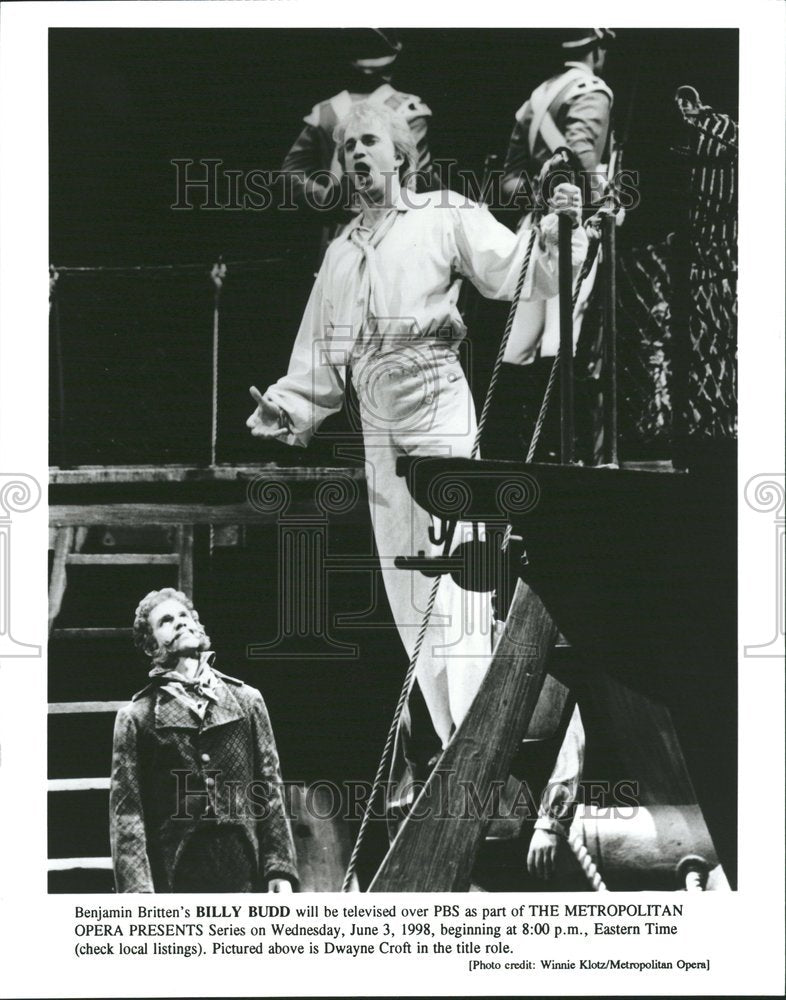 1998, Dwayne Croft Baritone Metro Opera Mich - RRV79201 - Historic Images