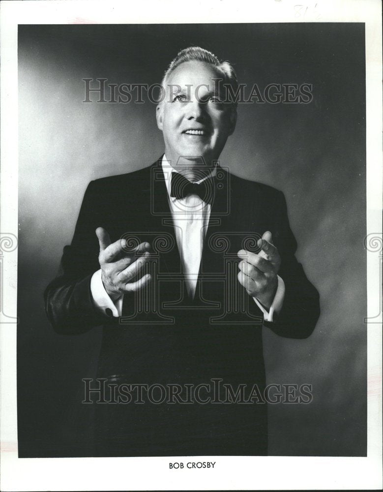 1971 Press Photo Bob Crosby Bandleader Vocalist - Historic Images