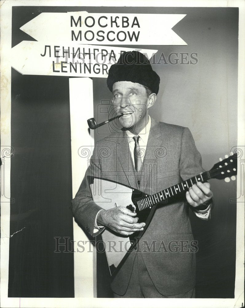 1966 Bing Crosby Play Host Russian-Historic Images