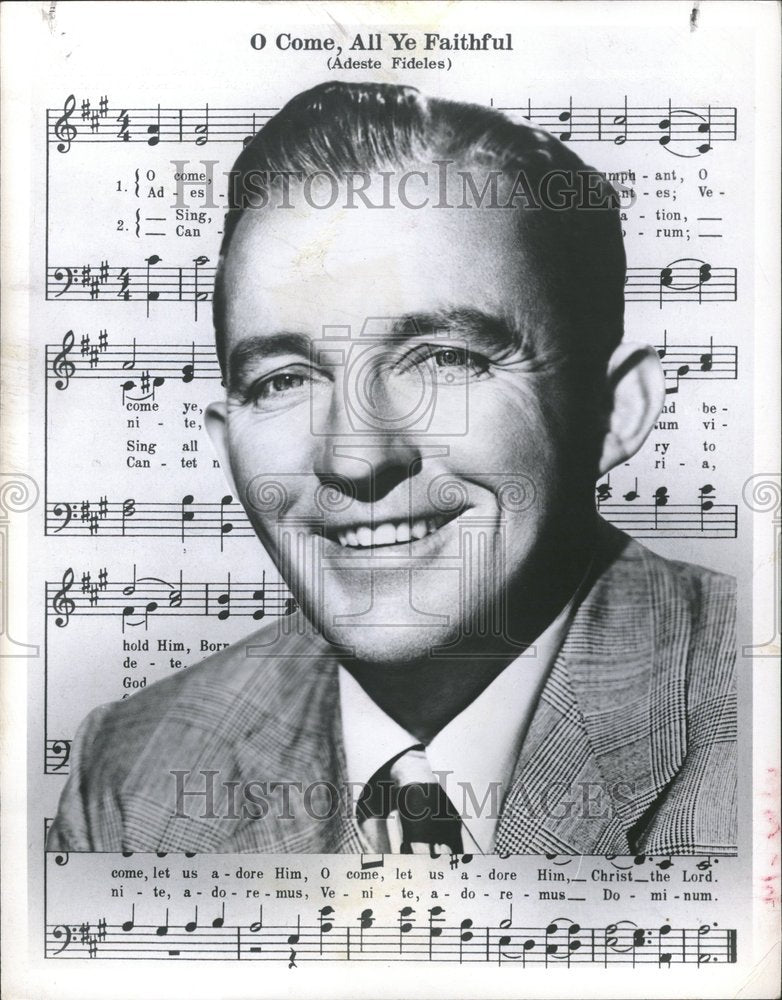 1955, Bing Crosby American Singer Actor - RRV79543 - Historic Images