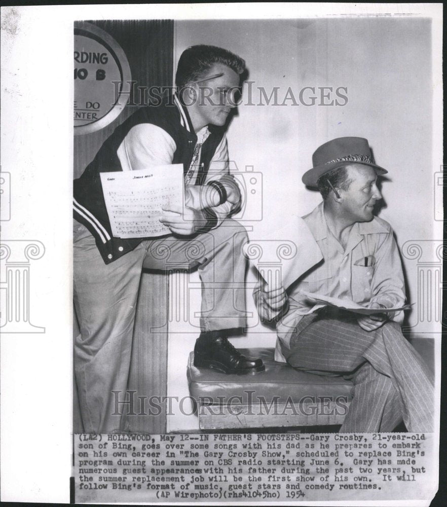 1954 Gary Crosby Bing Son Show-Historic Images