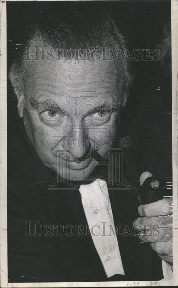 1970 Press Photo Walter Cronkite Anchorman Host CBS - Historic Images