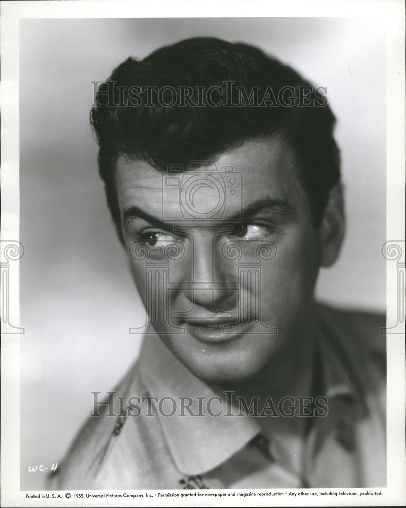 1955 William Campbell  American actor-Historic Images