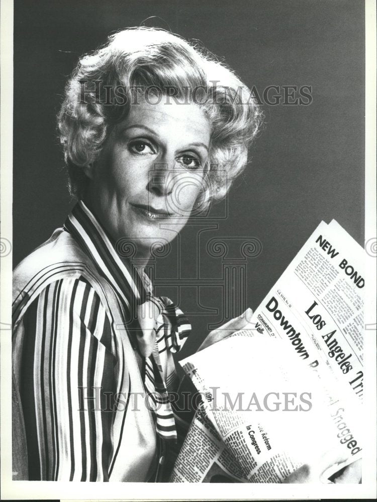 1982 Press Photo Nancy Marchand - Historic Images