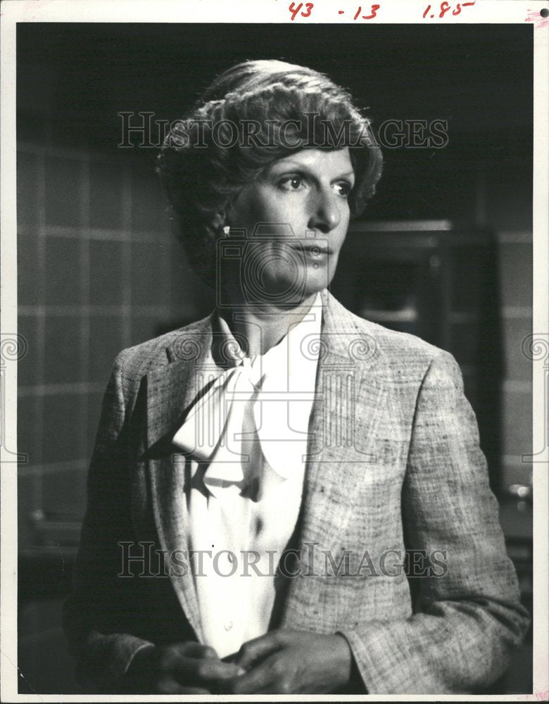 1984, Nancy Marchand actress - RRV79931 - Historic Images