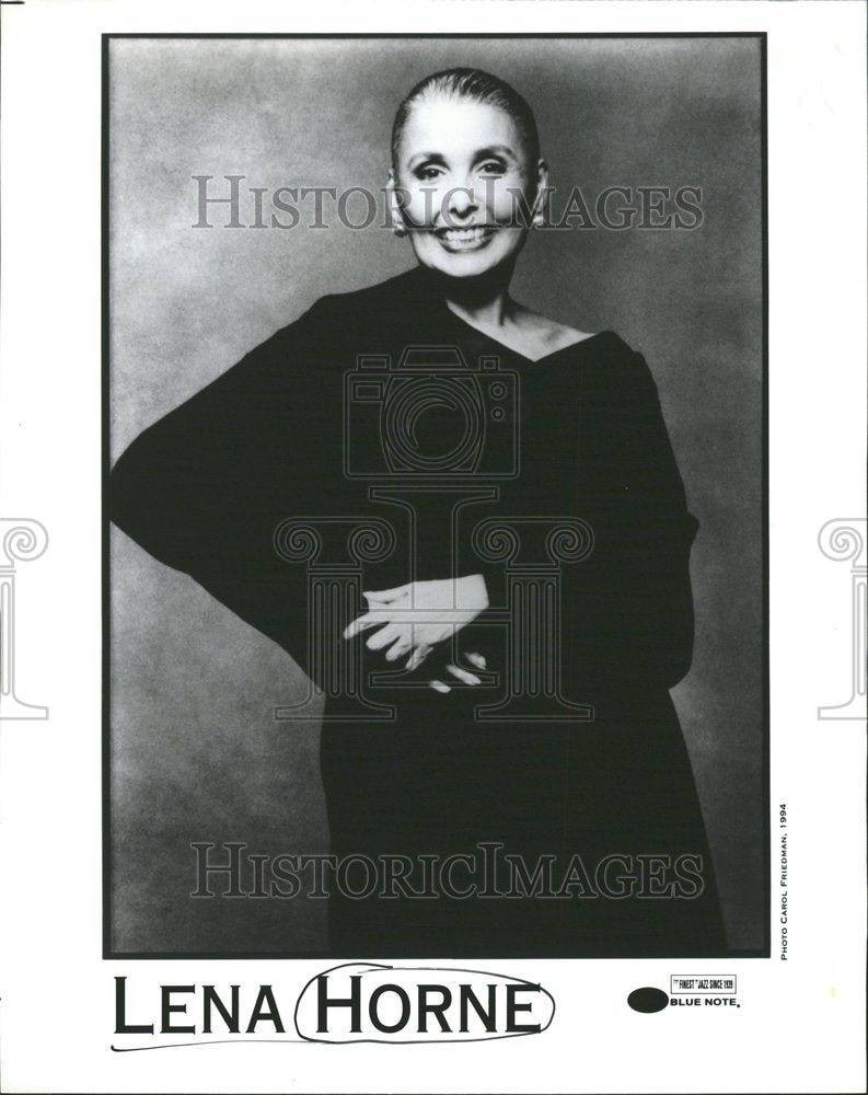 1994 Press Photo American Singer Actress Lena Horne - RRV80247 - Historic Images