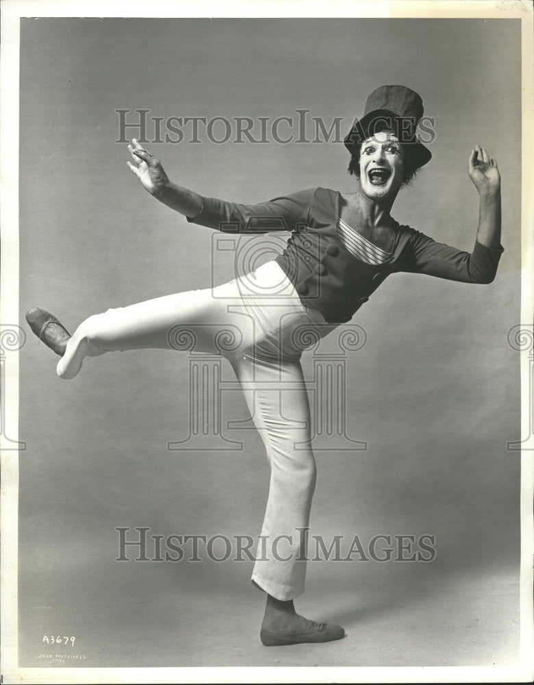 1976 Marcel Marceau French Actor - Historic Images