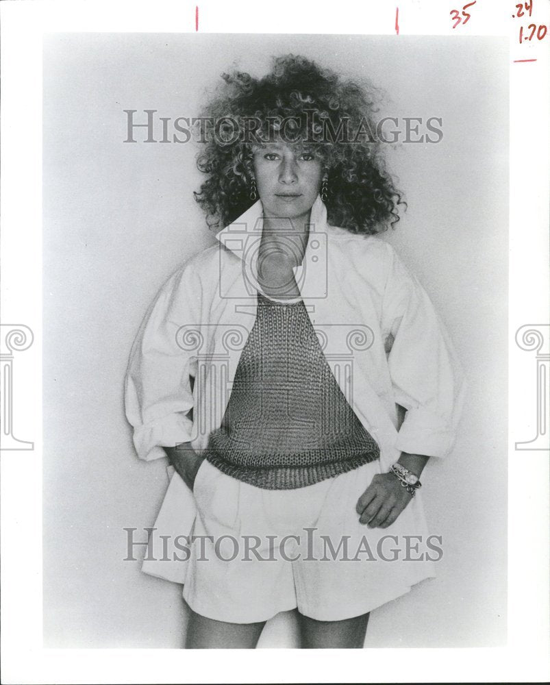 1985, Marcasiano Fashion Mary Jane Designer - RRV80359 - Historic Images