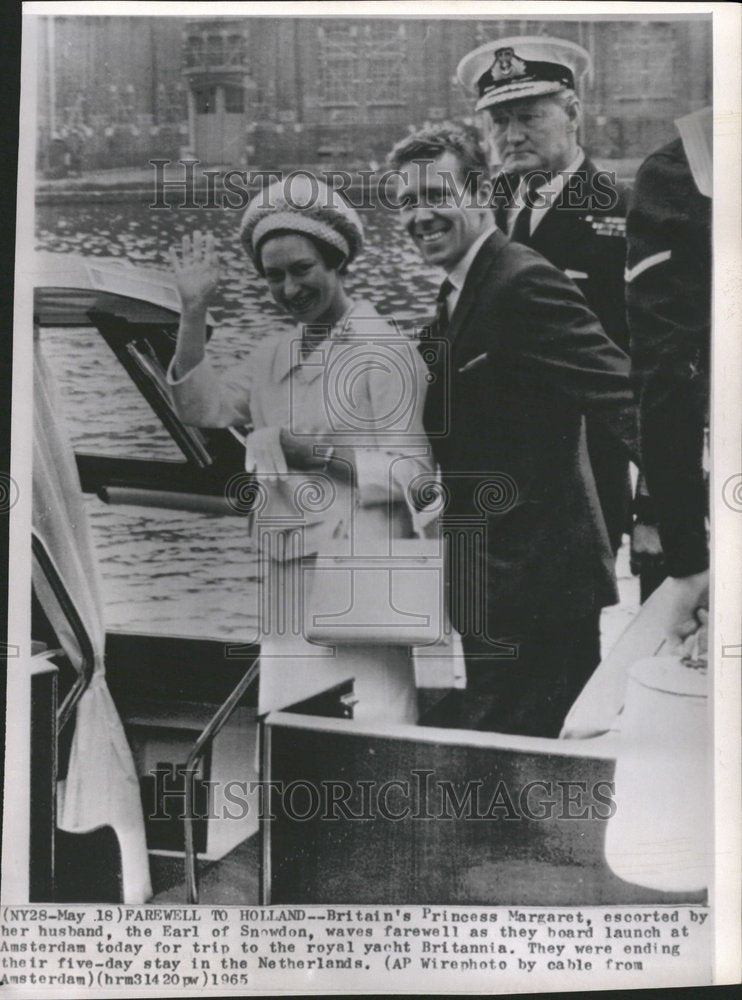 1965 Press Photo Britain&#39;s Royalty Princess Margaret - Historic Images