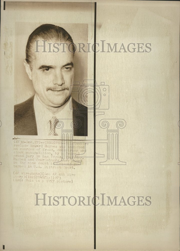 1973, Charge Fraud Howard Hughes - RRV80379 - Historic Images