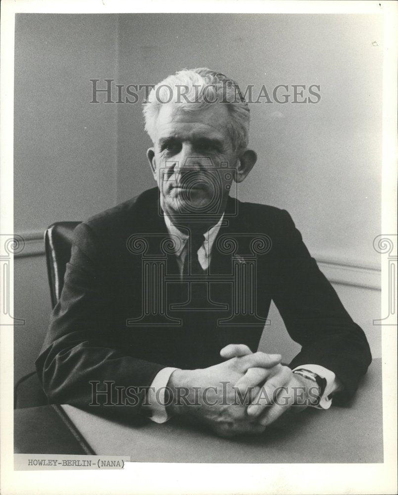 Frank Howley New York University VP-Historic Images