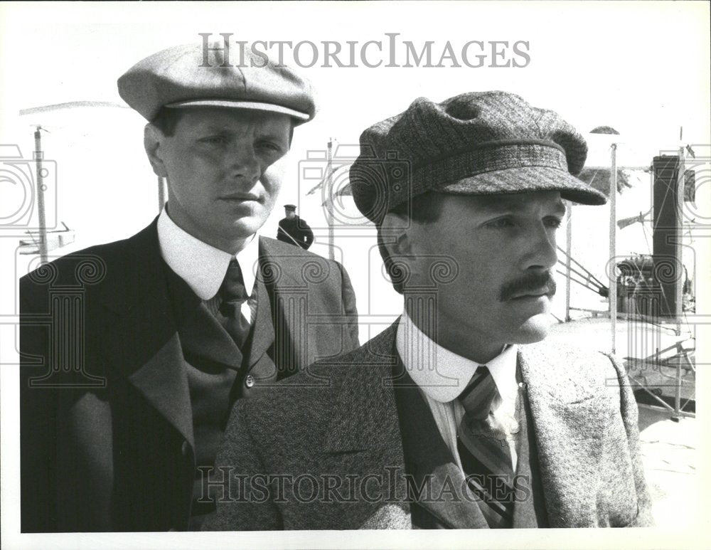 1978 Michael Moriarty David Huffman actors - Historic Images