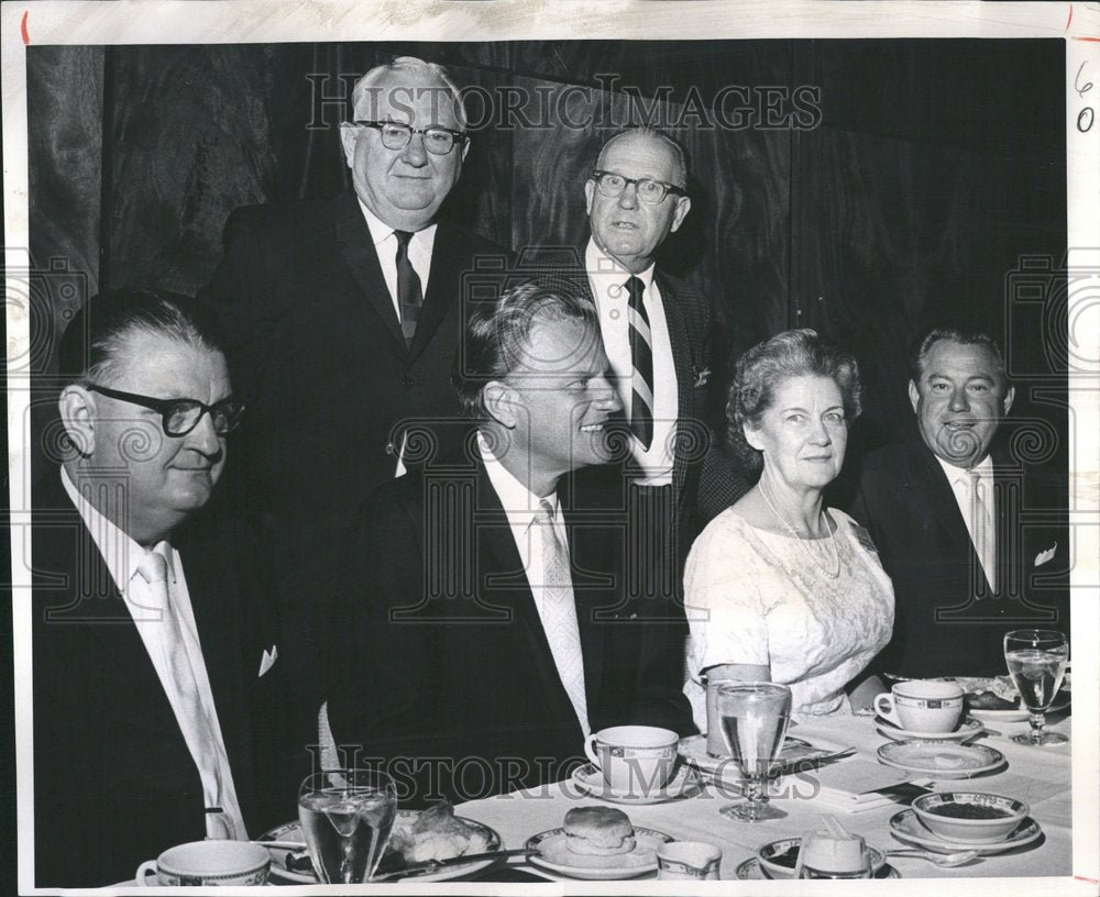 1965, Group Honors Billy Graham At Breakfast - RRV80977 - Historic Images