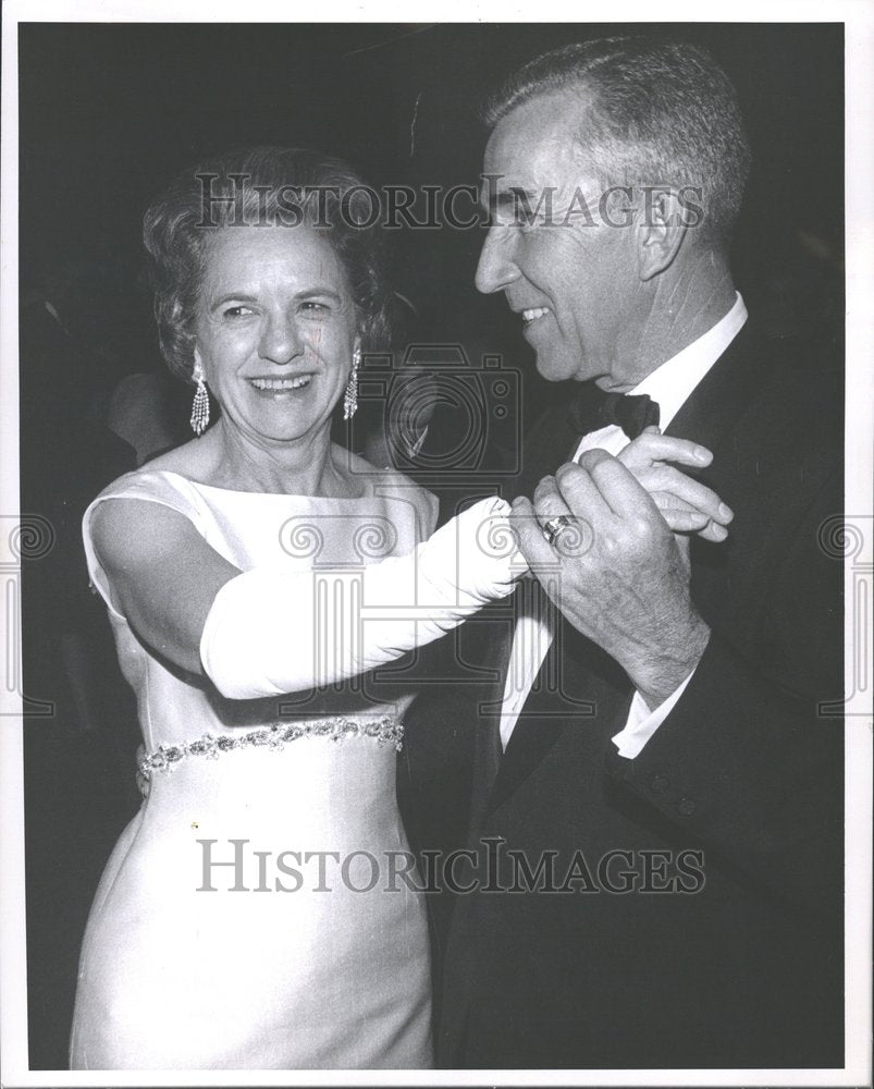 1963 Mr. Mrs. C.L.Hubner dancing fancy - Historic Images