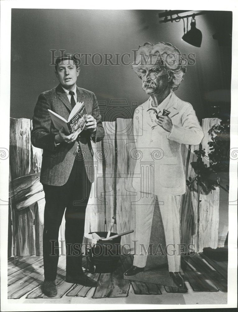 1964 Press Photo Frank Buxton (Actor) - Historic Images