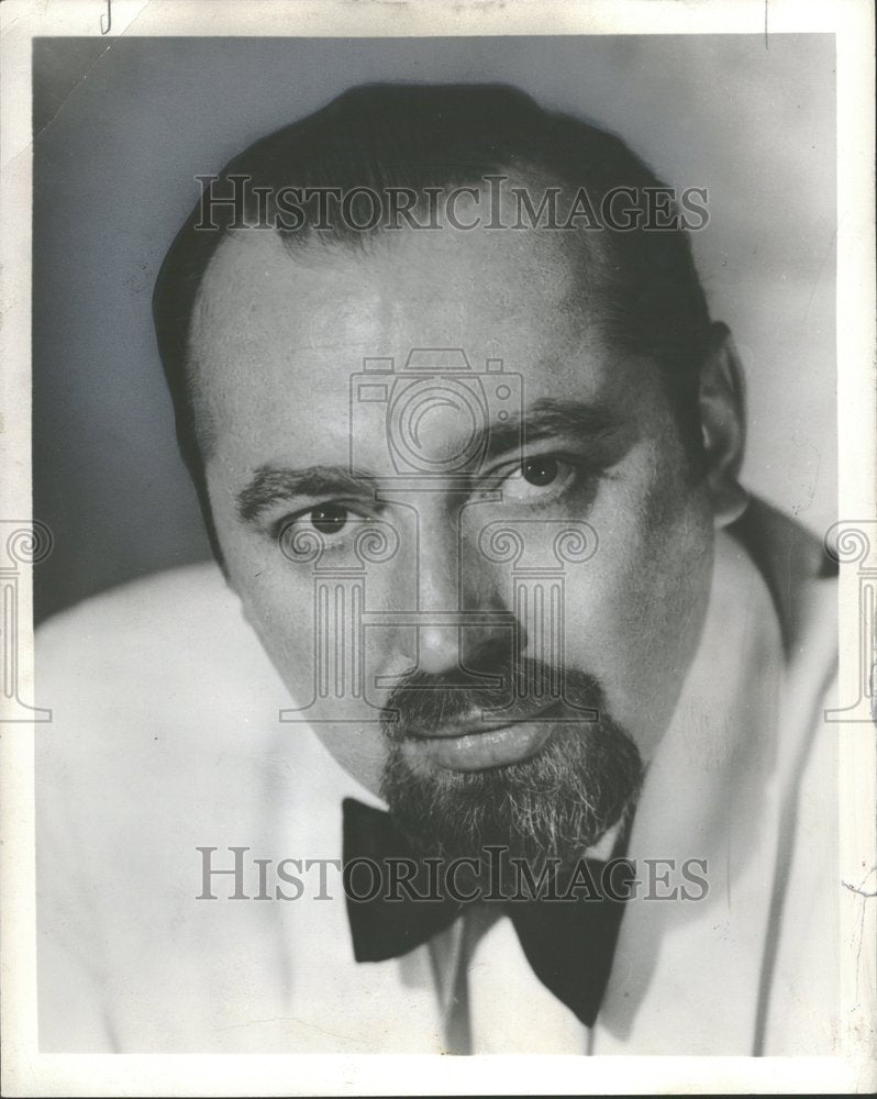 1958, Music Conductor Emerson Buckley - RRV86683 - Historic Images