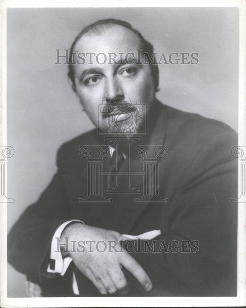 1956, Buckley Emerson Orchestral conductor - RRV86685 - Historic Images