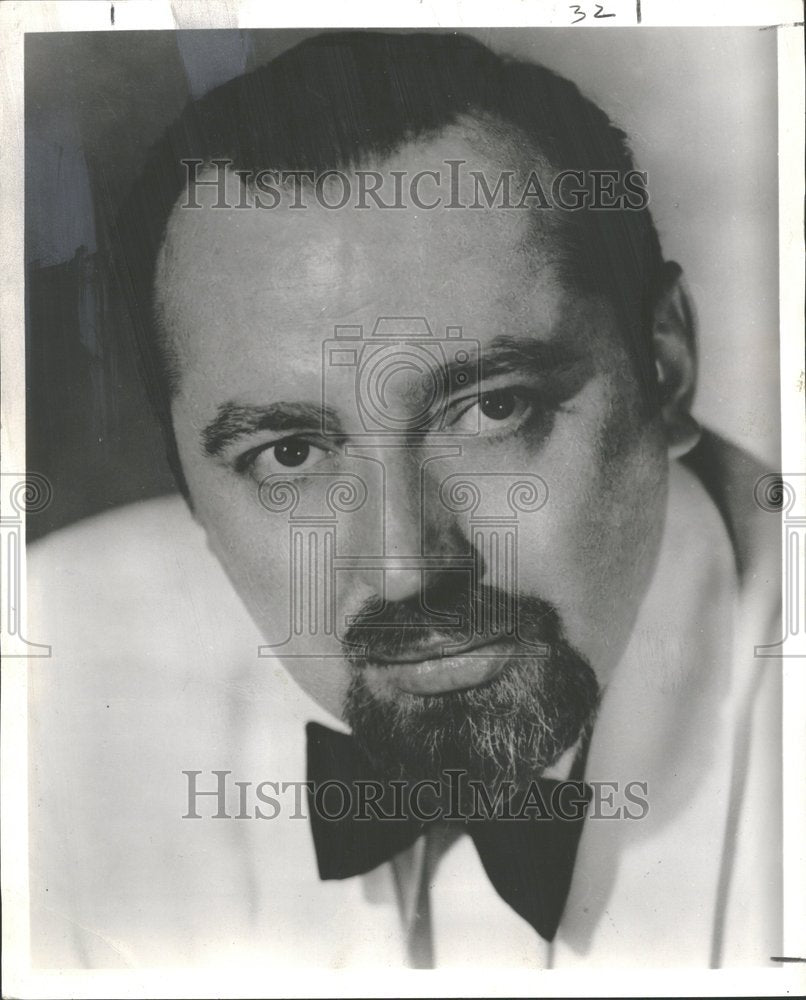 1961 Emerson Buckley Orchestral Conductor-Historic Images