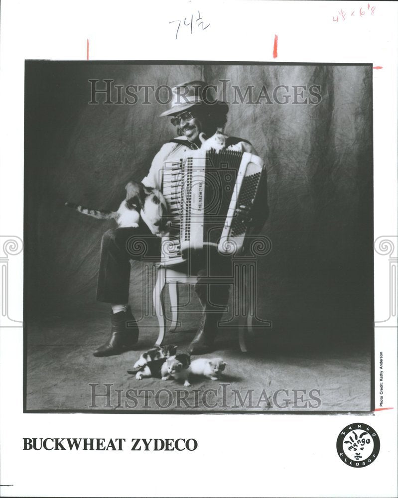 1993, Buckwheat Zydeco - RRV86743 - Historic Images