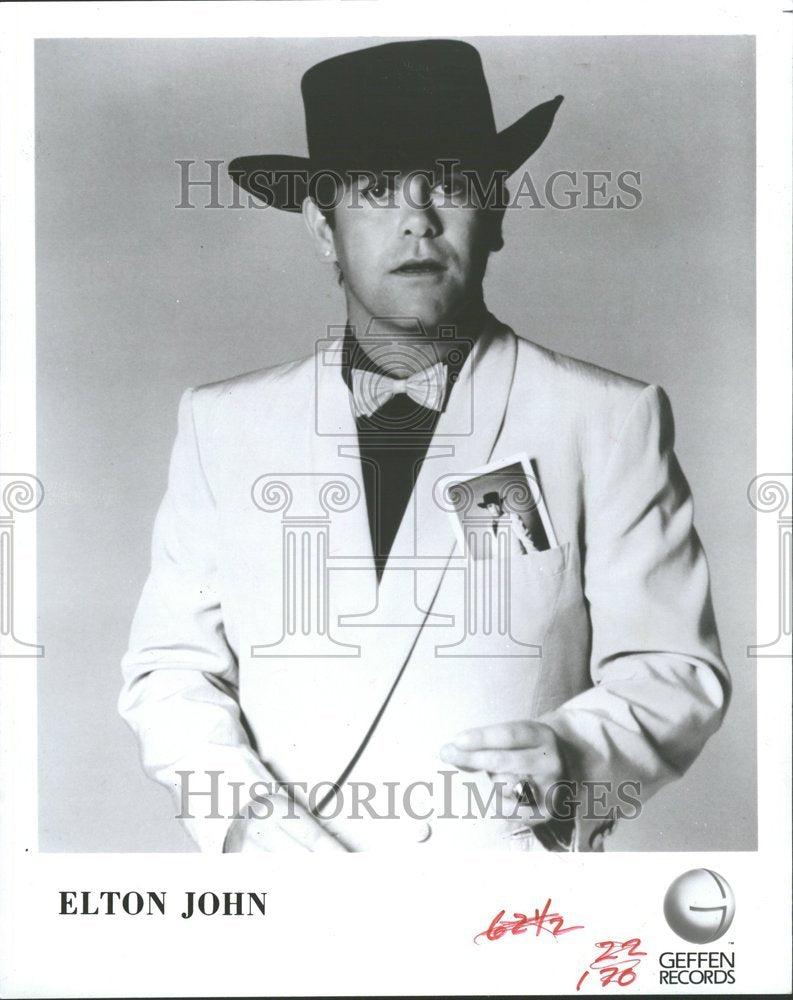 1984, Elton John English Singer Pianist - RRV86803 - Historic Images