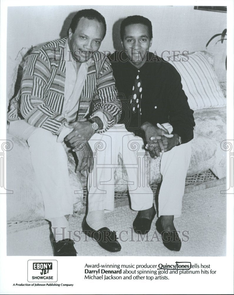 Quincy Jones Darryl Dennard-Historic Images