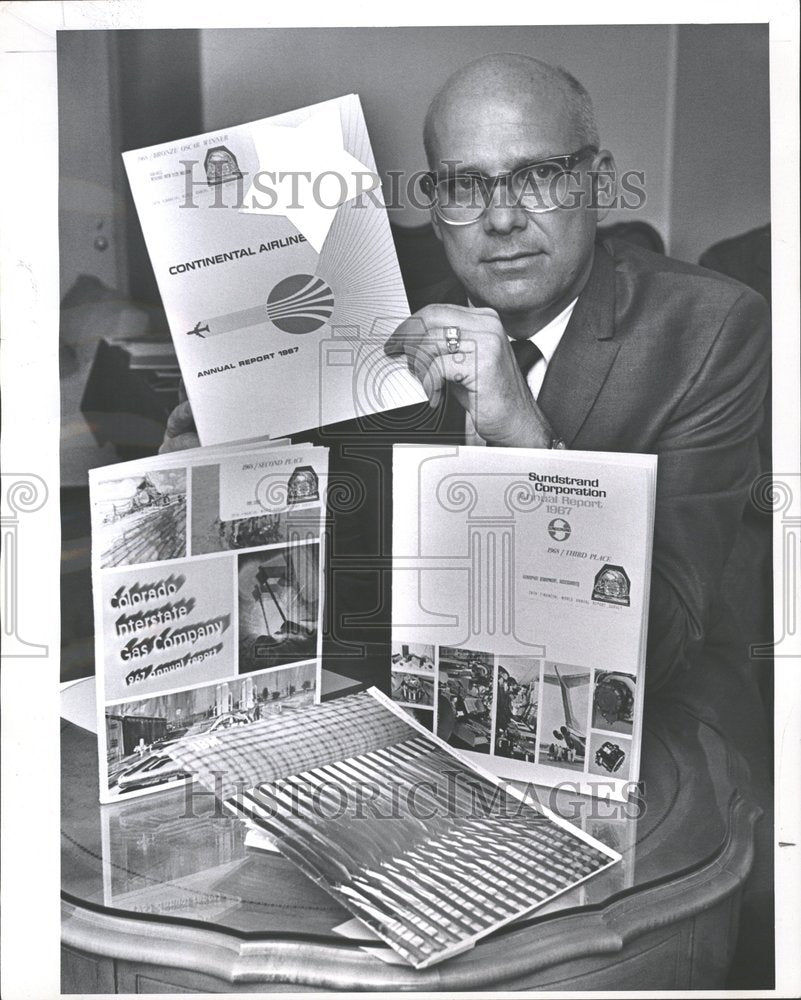 1968, Harry Jenson businessmen - RRV87001 - Historic Images