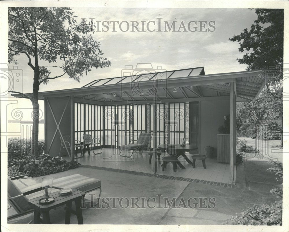 1967 Patio Shoji Screens Outdoor Decorating-Historic Images