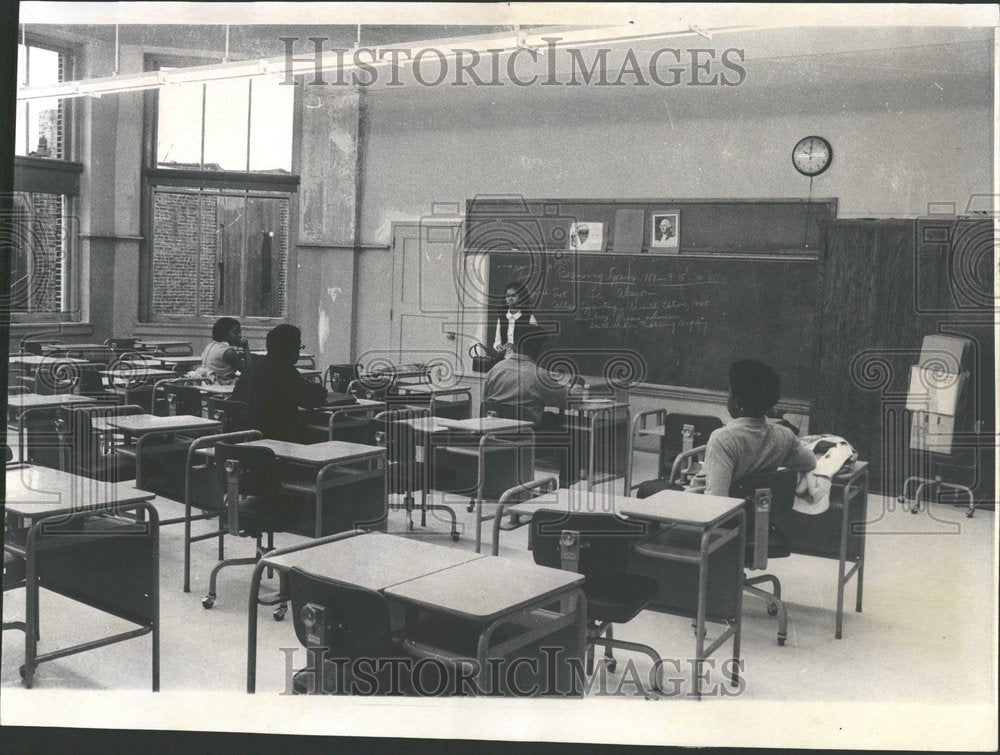 1969 Malcolm X Campus Chicago City College - Historic Images