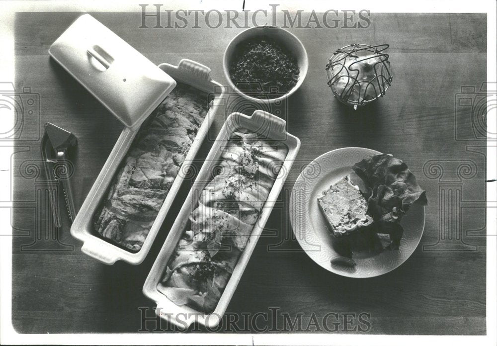 1979, Pate Dottie Carlin Bacon Strips Meat - RRV87557 - Historic Images