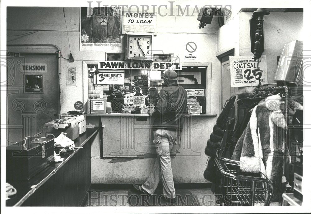 1980 New York Loan Bank Pawn Shop - Historic Images