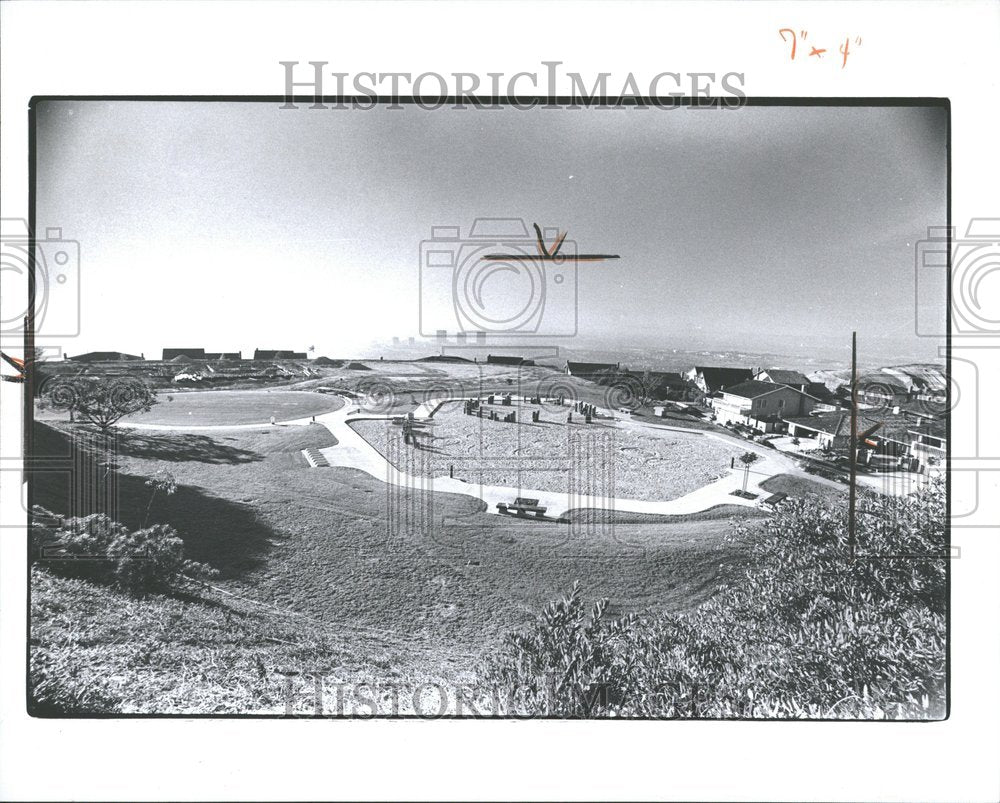 1977 Press Photo Irvine Ranch Houses Suburban Community - RRV88179 - Historic Images