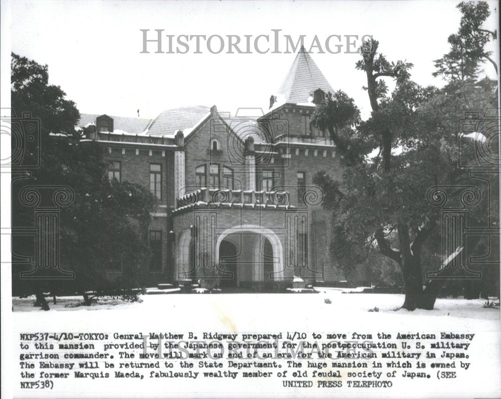 1952 General Matthew B. Ridgway Mansion-Historic Images