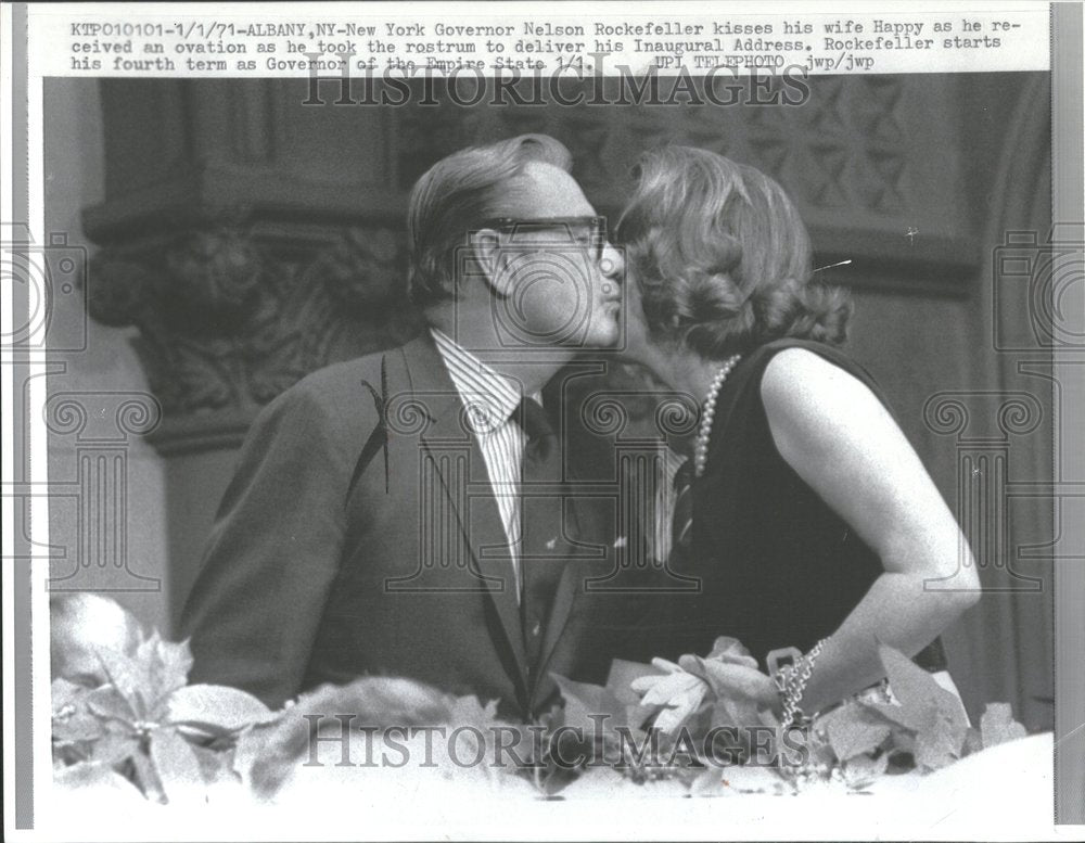 1971, Gov. and Mrs. Nelson Rockefeller - RRV88269 - Historic Images