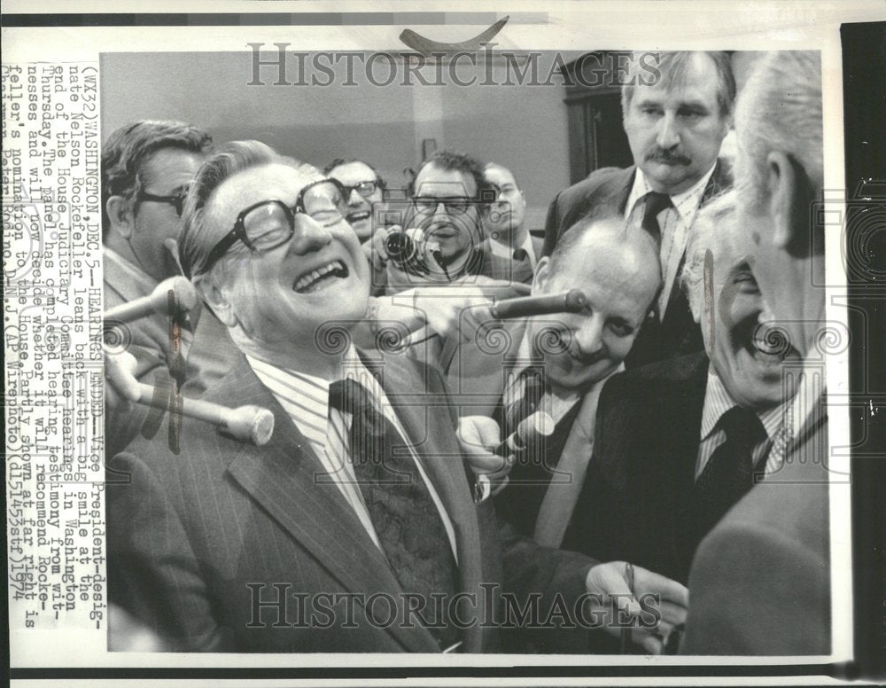 1974 V.Pres nominee Nelson Rockefeller-Historic Images