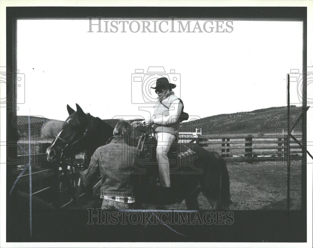 1981 Press Photo Black Mountain Ranch - Historic Images