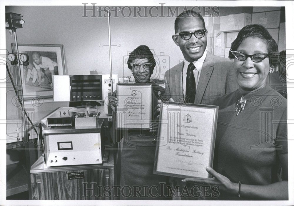 1969 Eddie Tolan Wayne County hospital June - Historic Images