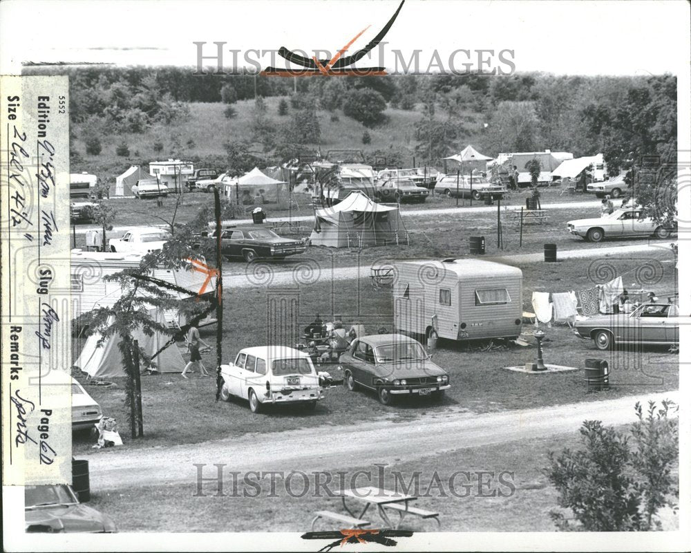 1972 Brighton Recreation Area Bishop Lake - Historic Images