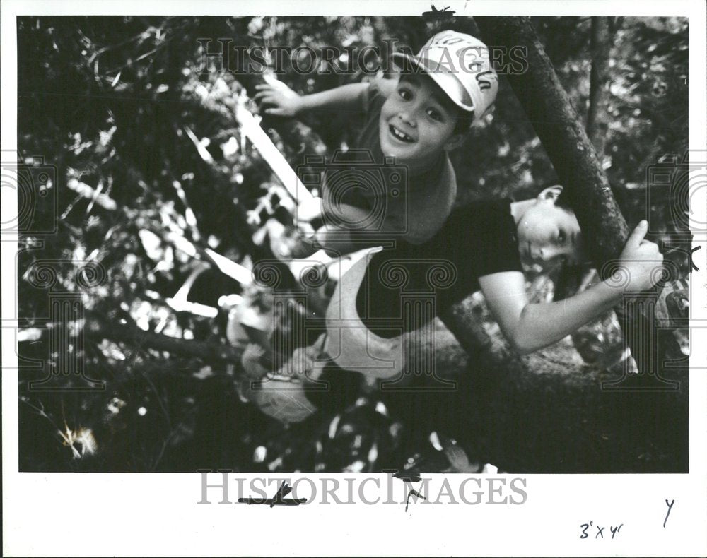 1984 Press Photo YMCA, Day camps at Wall Lake - RRV89223 - Historic Images