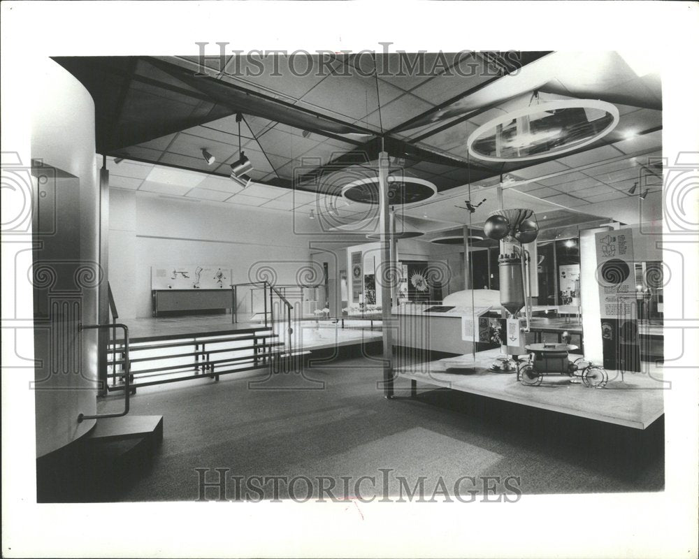 1965, Panorama science exhibit planetary - RRV89583 - Historic Images