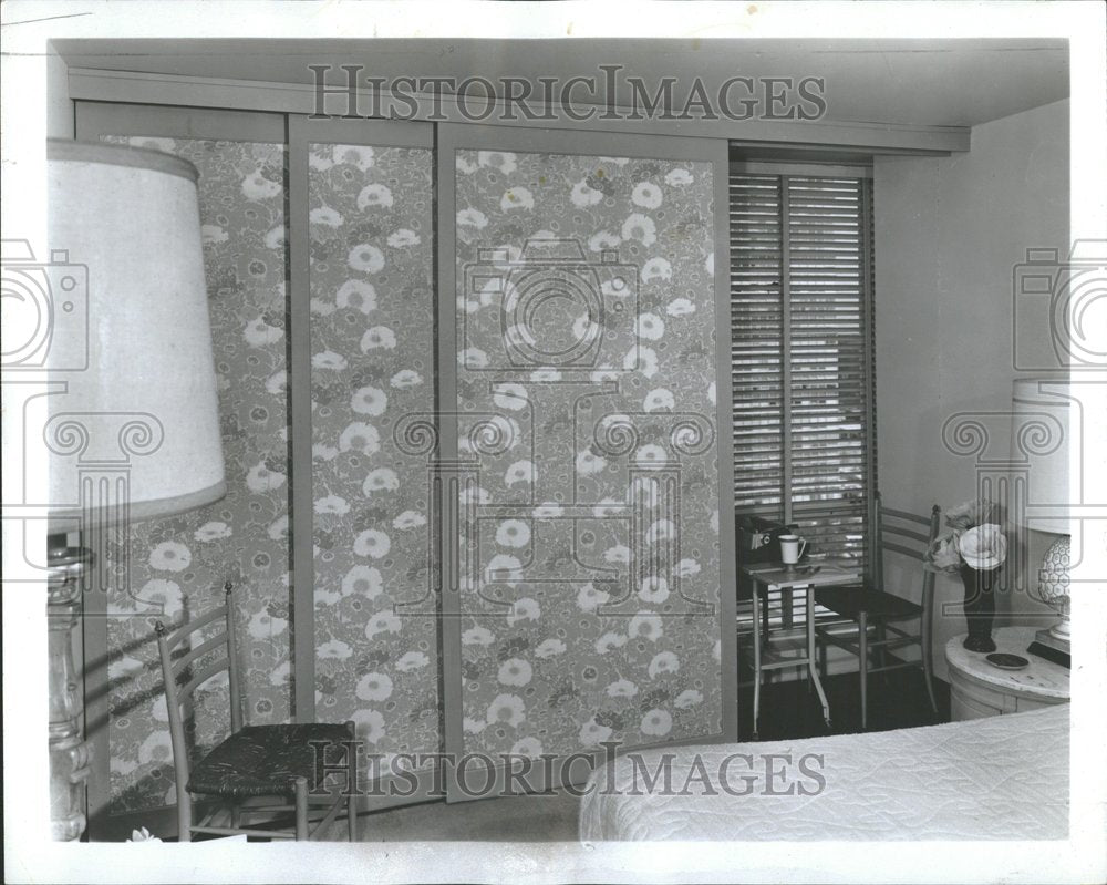 1967 Three Panel Screen Interior Decoration-Historic Images