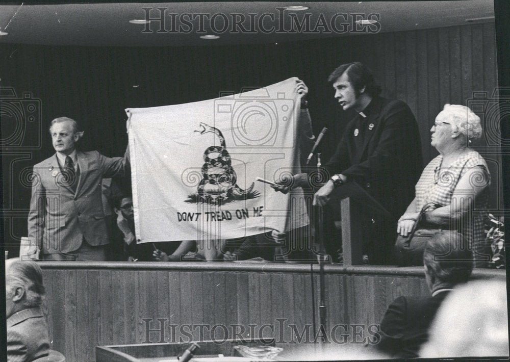 1972, Snake Slogan County Board Leonard Year - RRV89921 - Historic Images