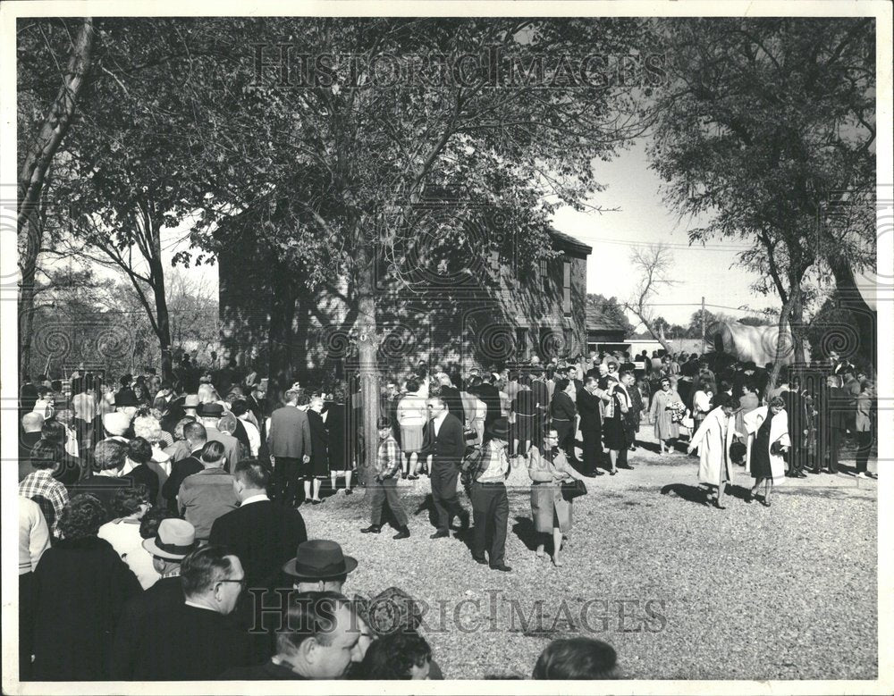 1967, People enjoying an outdoor festival - RRV89937 - Historic Images