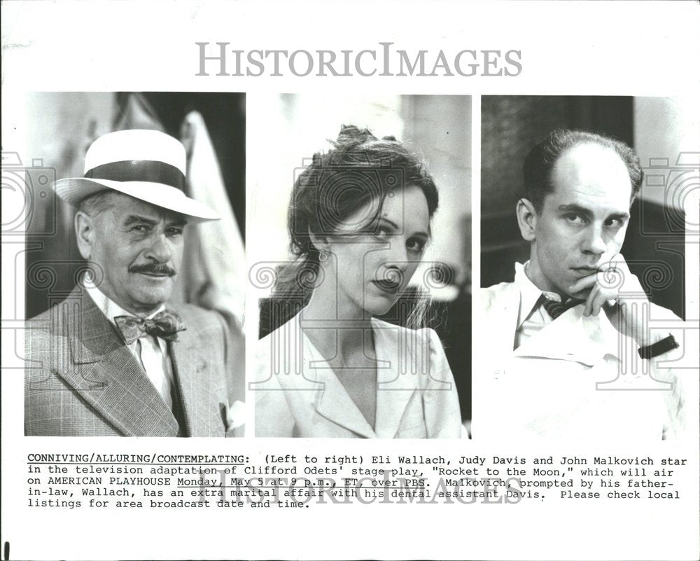 1956, Eli Wallach Judy Davis John Malkovich - RRV90363 - Historic Images