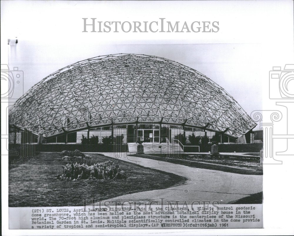 1961, Climatron Botanical Greenhouse - RRV90719 - Historic Images