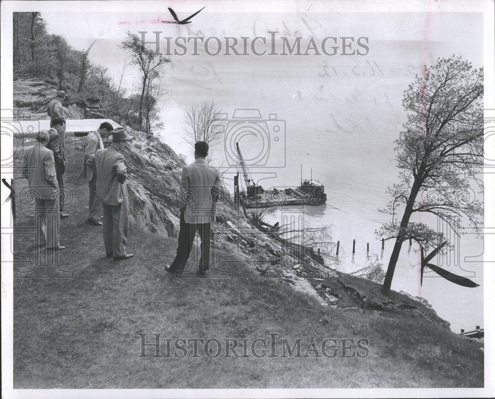 1952 Lakes Great Levels St Joe US Jetties-Historic Images