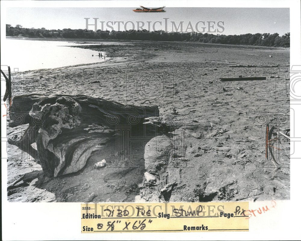 1973 Bellevie lake-problem lowering water-Historic Images