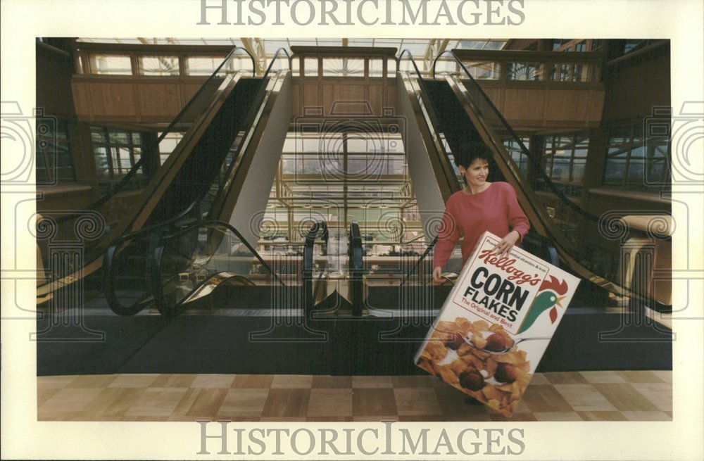 1994 Press Photo Kelloggs Cereal Plant - Historic Images