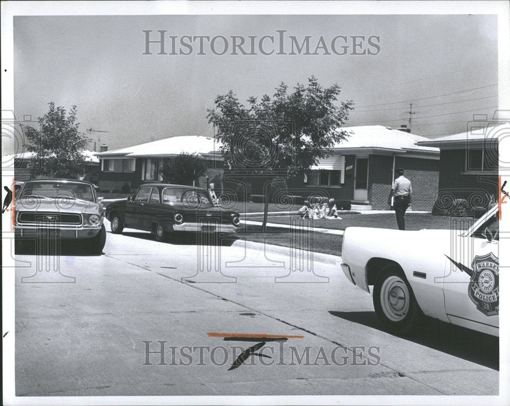 1968 Michigan Warner Streets Car Ground-Historic Images