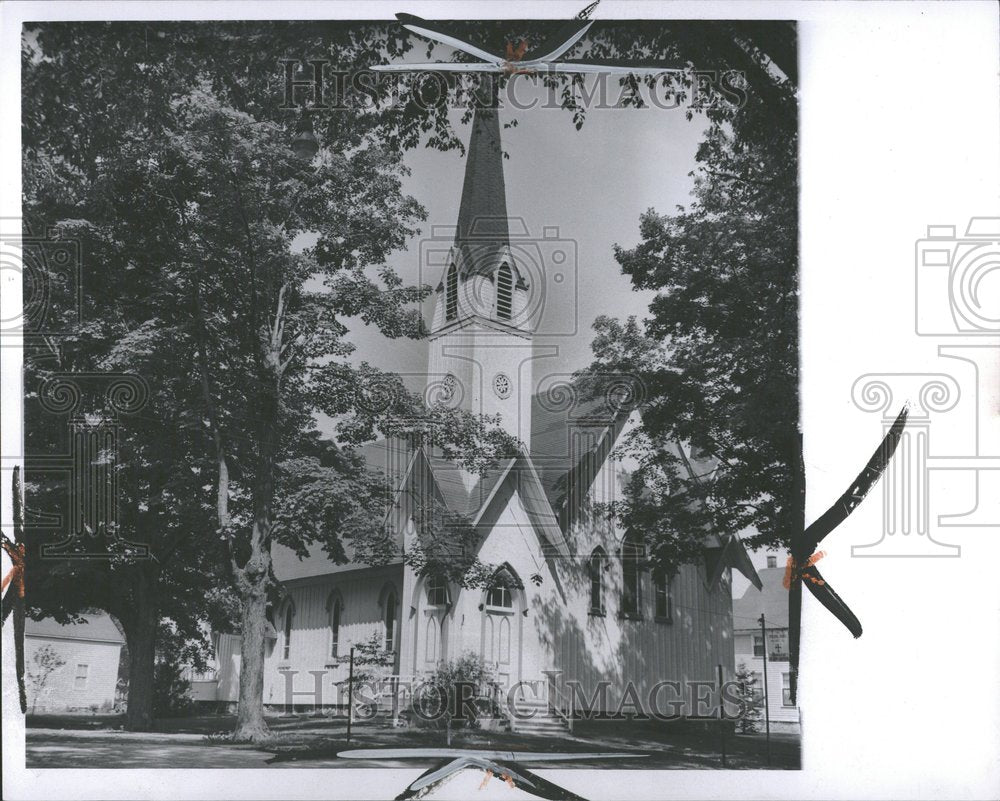 1961, Episcopal church Helington Michigan - RRV90847 - Historic Images