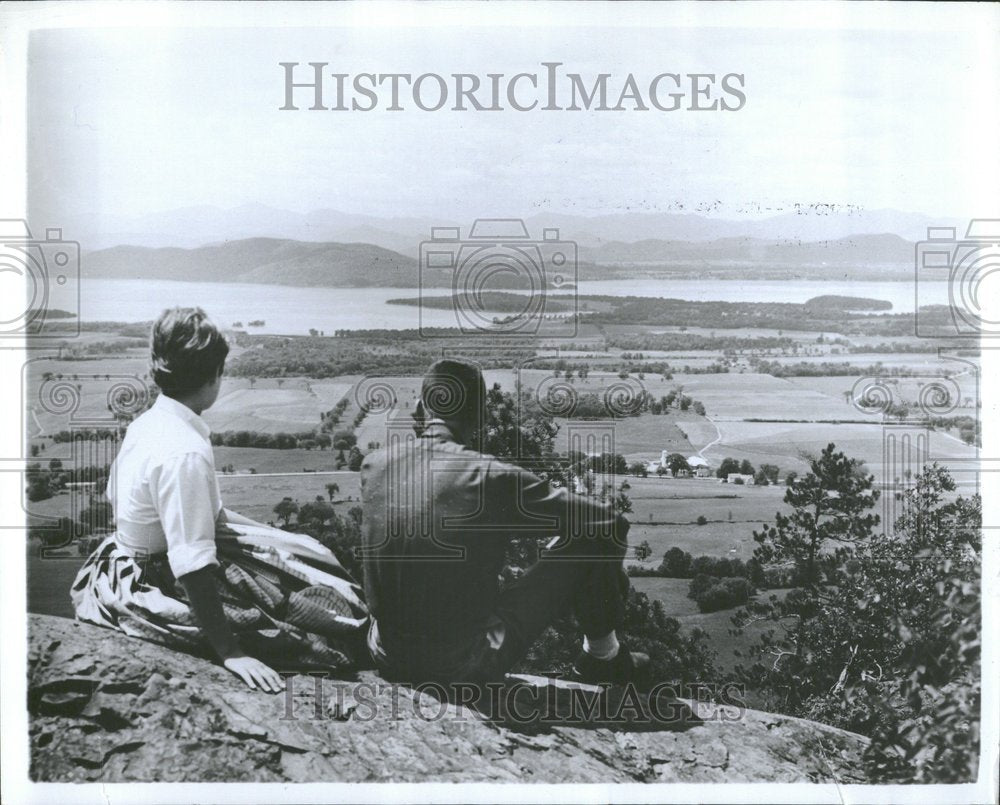 1964 America Lakes Champlin Mt Philo Scenic - Historic Images